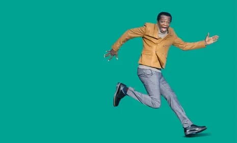 The Comedian Stephen K Amos: ‘My Toes Are Hideous’ Plus They’re Connected on the Most Gaunt Legs Imaginable.